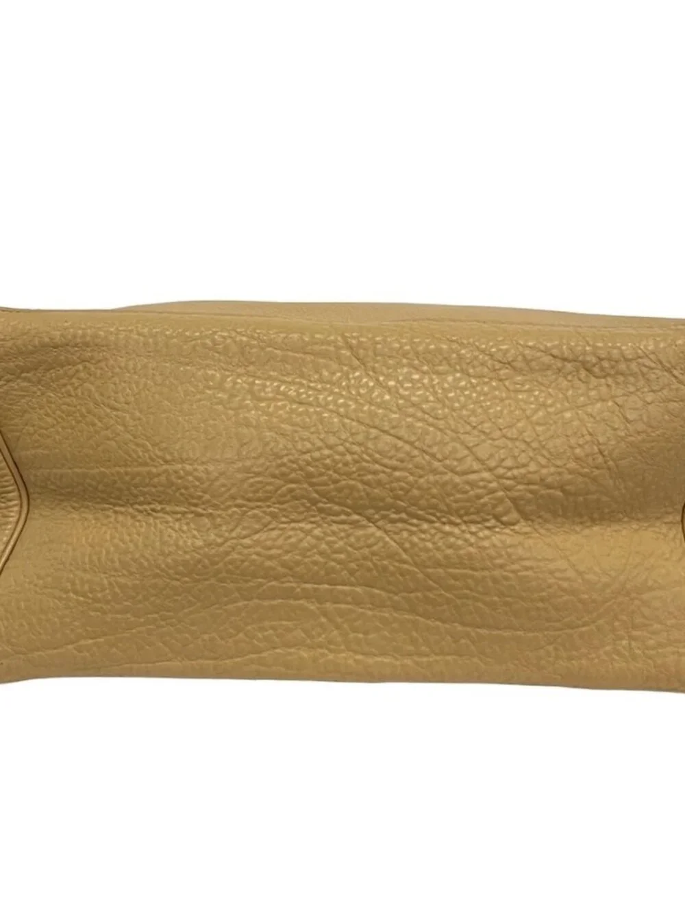 YOUNG&OLSEN Light Brown Leather Tote Bag